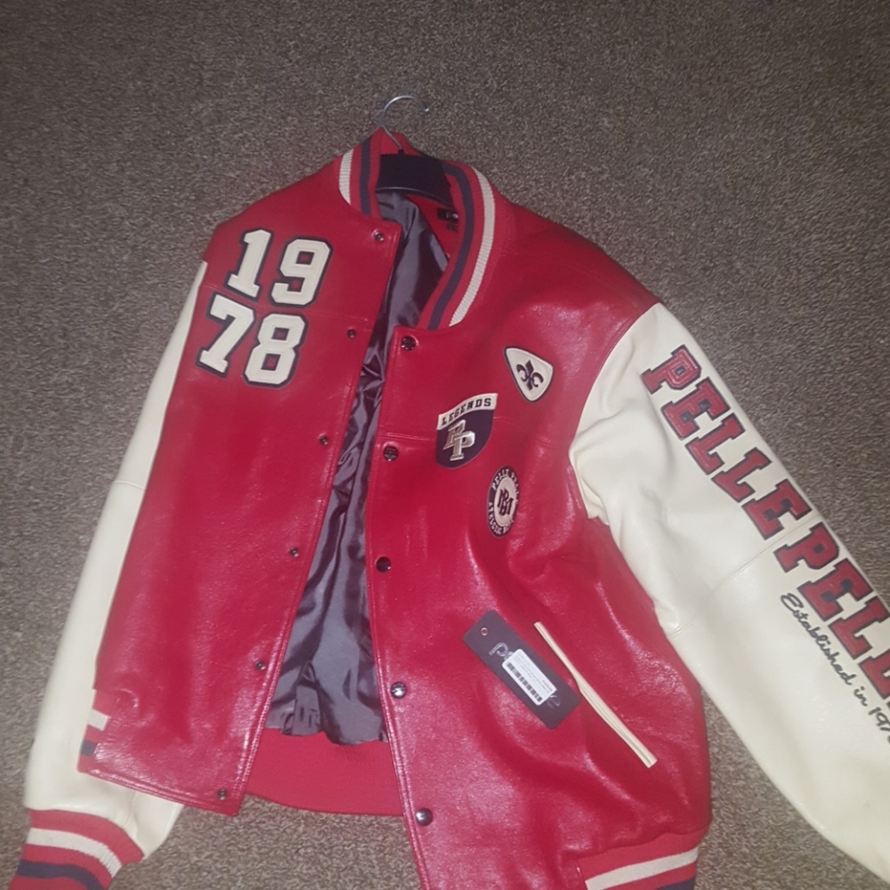 New leather jacket